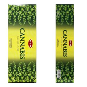 Canabis Box of 6 tube 120 Incense sticks HEM