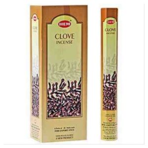 Clove Box of 6 tube 120 Incense sticks HEM