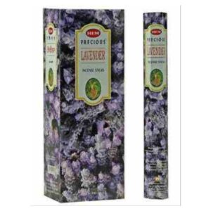 Precious Lavender Box of 6 tube 120 Incense sticks HEM