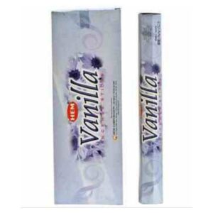 Vanilla Box of 6 tube 120 Incense sticks HEM