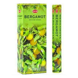 Bergamot Box of 6 tube 120 Incense sticks HEM