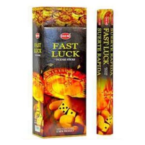 Fast Luck Box of 6 tube 120 Incense sticks HEM