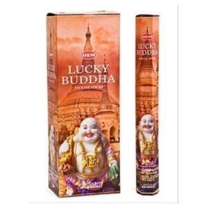 Lucky Buddha Box of 6 tube 120 Incense sticks HEM