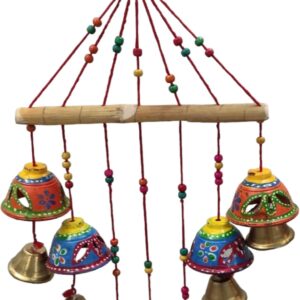 7 line Colorful Bells Hanging String