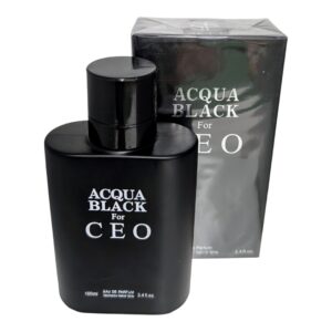 ACQUA Black For CEO Men's Perfume Secret Plus 3.4 oz 100 ml EDP